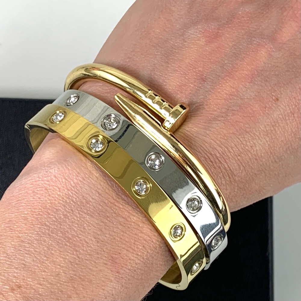 💕New Rhinestone Bangle - Picture 8 of 8
